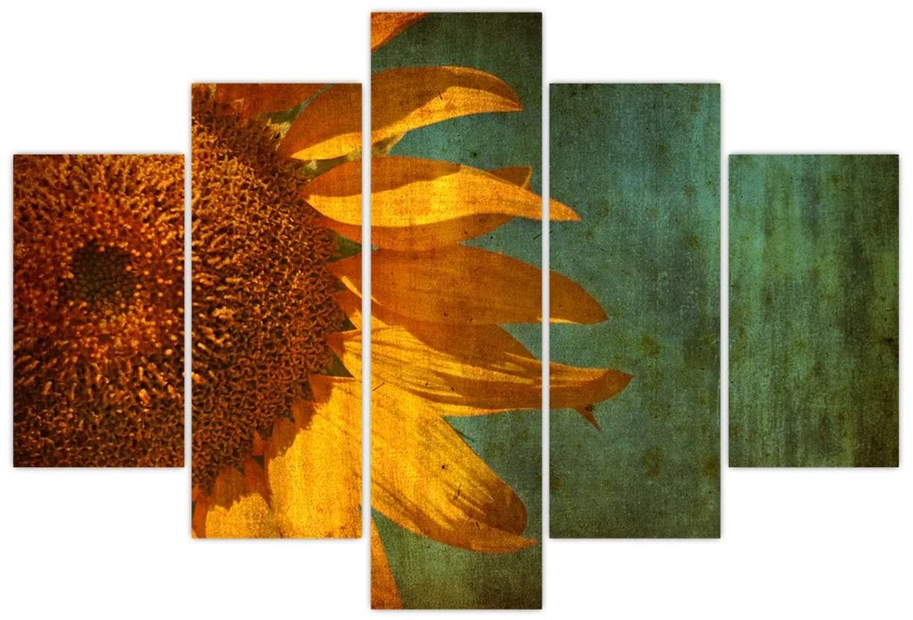 Tablou - Floarea soarelui (150x105 cm)