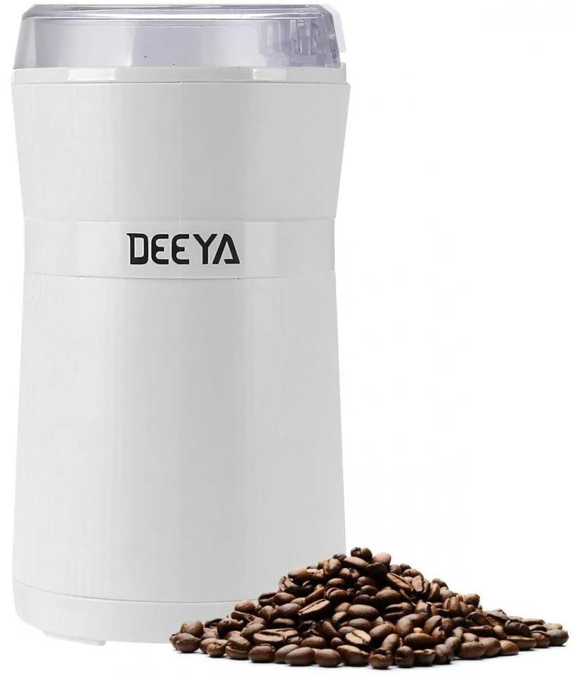 Rasnita electrica pentru cafea Deeya, alb, 200w