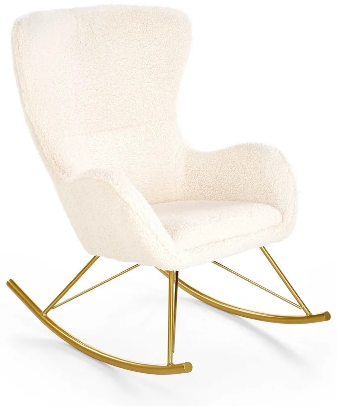 Scaun balansoar Liberto, crem