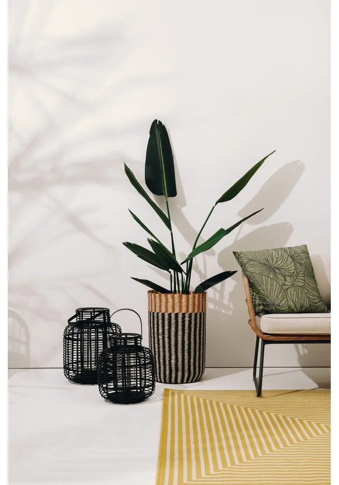 Set mobilier de grădină din ratan artificial Bonami Essentials Vistdal, bej