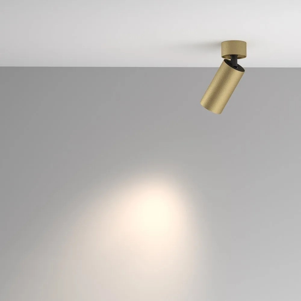 Spot aplicat directionabil stil modern minimalist Artisan auriu mat