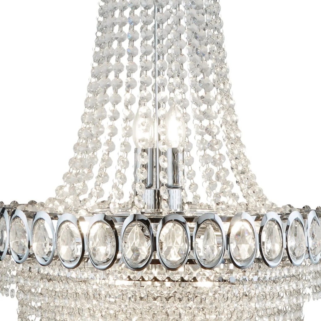 Lustra cristal casa scarii design LUX Louis Philippe 11L 1711-11CC SRT