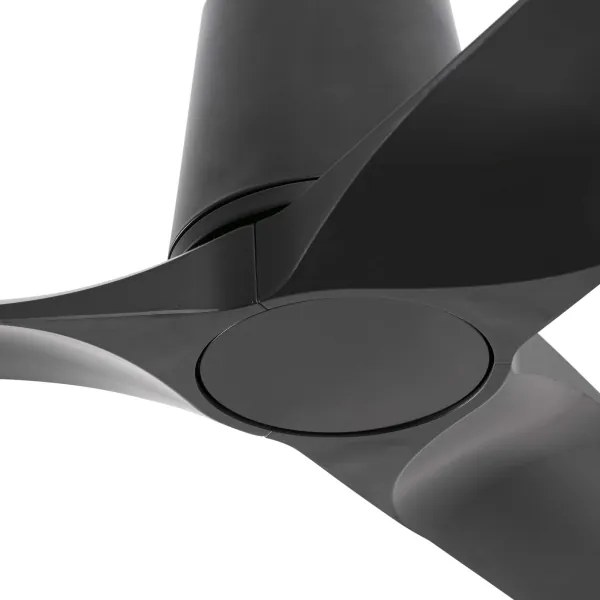 Ventilator de tavan FARO 33827 HEY TUB S negru d. 90 cm + telecomandă