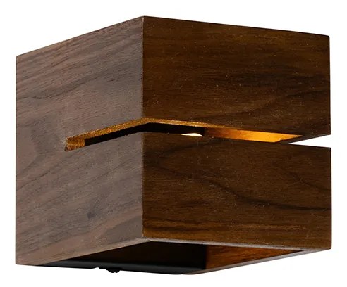 Aplică rustică din lemn de nuc 9,7 - Transfer Groove