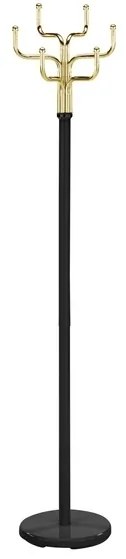 Cuier Cosmic negru/auriu H176 cm