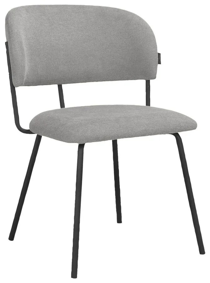 Scaune de dining gri 2 buc. Claudia – Støraa