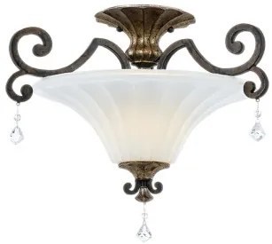 Plafoniera clasica 2 becuri E27 MARQUETTE QUOIZEL QZ/MARQUETTE/SF
