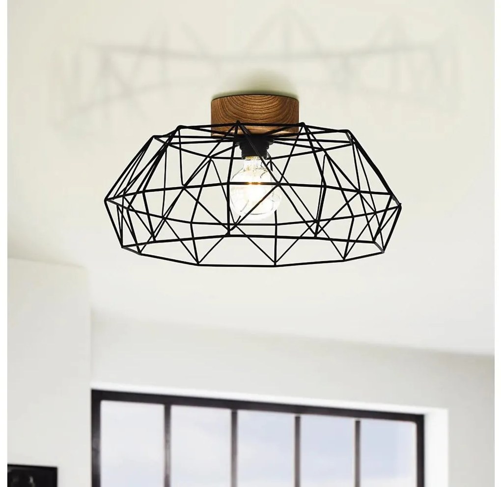 Eglo 44088 - Plafonieră PADSTOW 1xE27/60W/230V