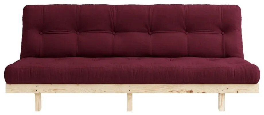 Canapea variabilă Karup Design Lean Raw Bordeaux