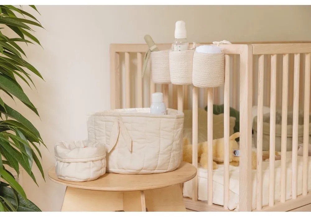 Set de organizatoare pentru pătuț 32 cm Bobby Vanilla – Lorena Canals