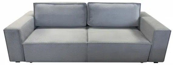 Canapea extensibilă 3 locuri RONDA cu spațiu de depozitare, gri