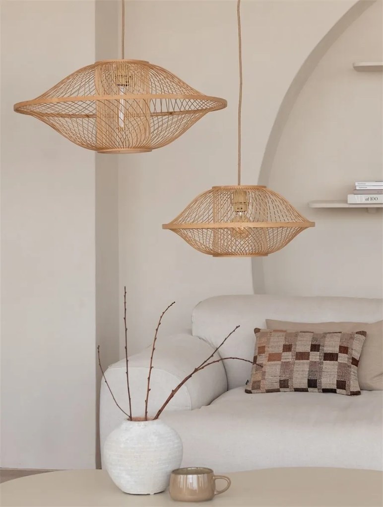 Lustra/Pendul Eco, Bambus, Maui natural, L
