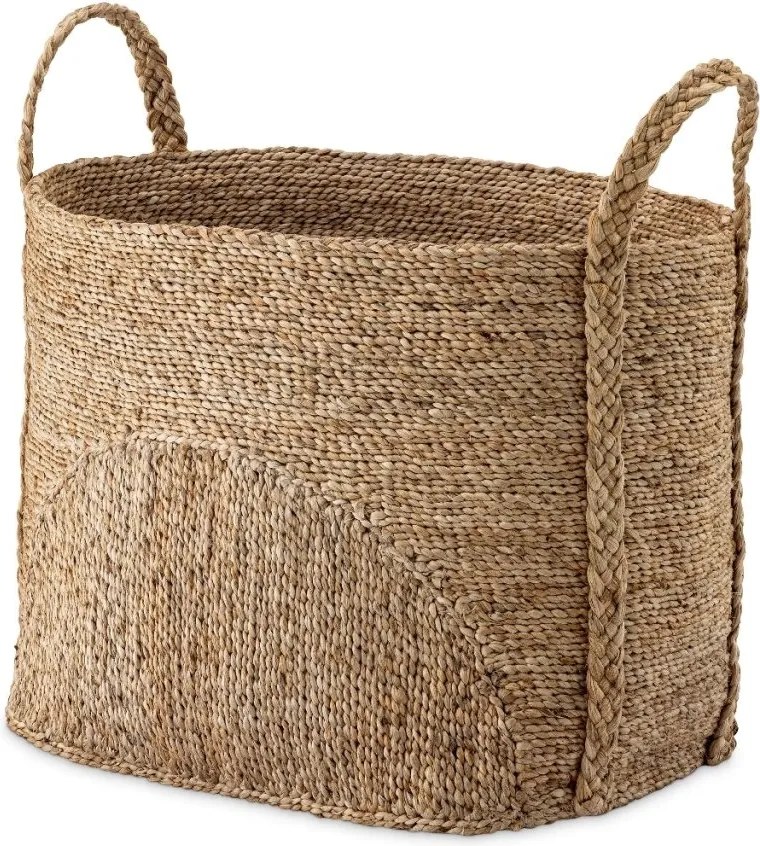 Cos decorativ din iuta, spatiu de depozitare Papaya M