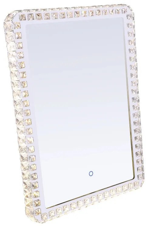 Oglinda decorativa cu iluminat led design modern ZERRA 53x70cm 84031 GL