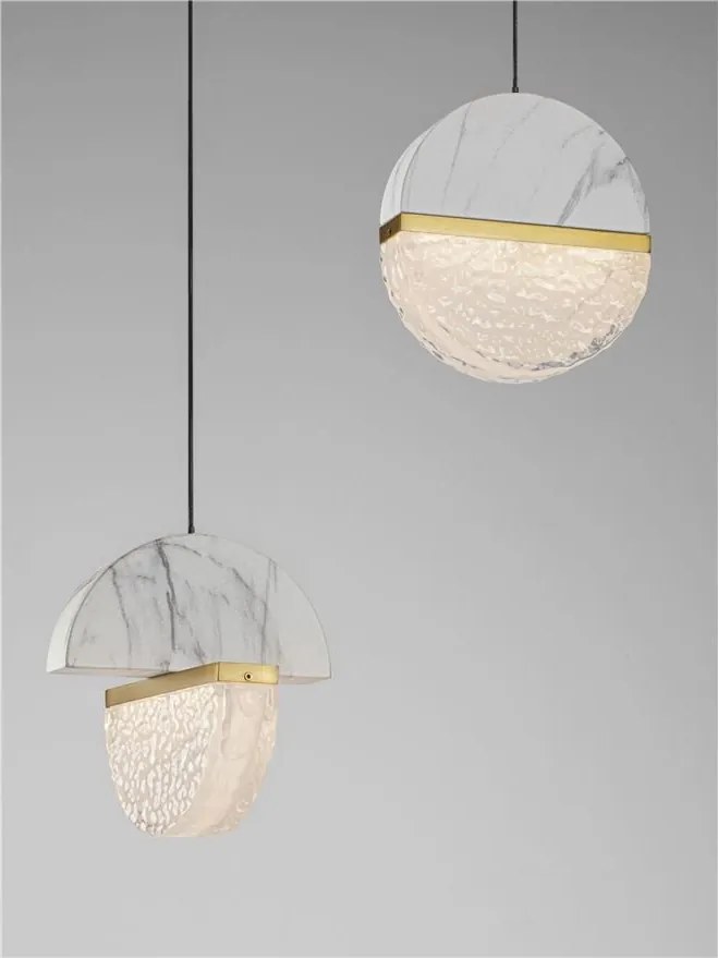 Lustra decorativa cu 3 pendule LED 3000K DORIN