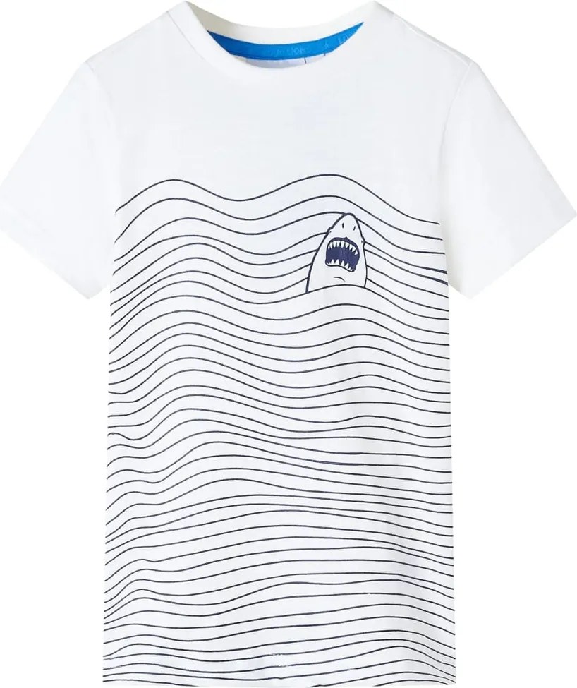 vidaXL Tricou pentru copii, ecru, 104