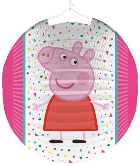 Purcelușa Peppa Celebration lampion 25 cm