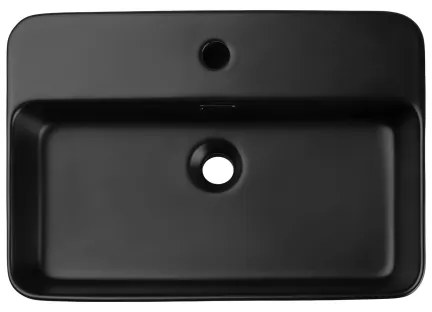 COMAD TRUST 2 BLACK (E-6282) - Lavoar pe blat TRUST 55x38 cm negru mat