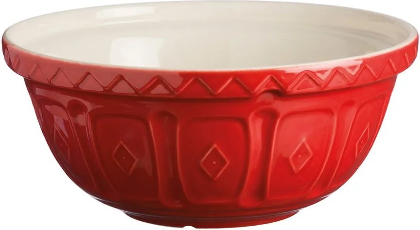 Bol din ceramică Mason Cash Mixing, ⌀ 24 cm, roșu