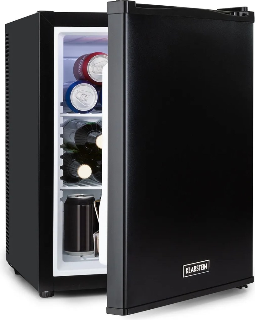 Klarstein Happy Hour 40, mini bar, 40L, 5-15°C, silențios, 23dB, LED-lumină, alb