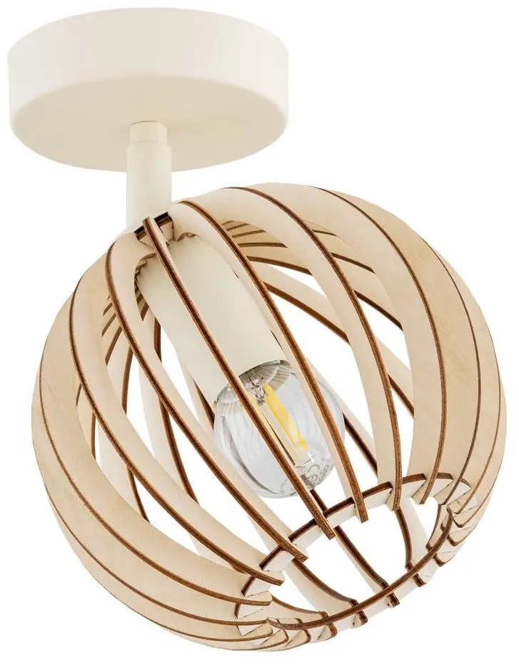 Aplica de perete design modern Parula maro deschis, bej