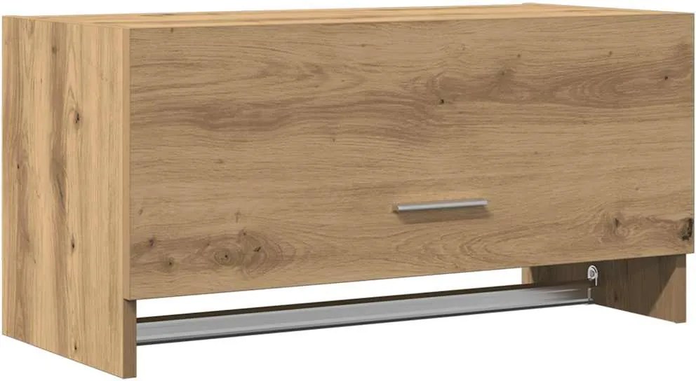 vidaXL Șifonier, stejar artizanal, 70x32,5x35 cm, lemn prelucrat