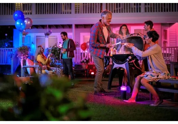 Philips 17415/30/P7 - Set extindere LED RGB exterior Hue LED/8W/230V