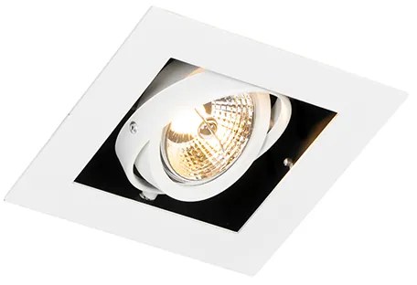 Spotlight modern îngropat alb reglabil - Oneon 70