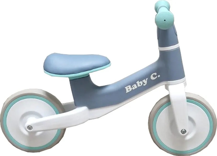 Trotineta fara pedale pentru copii Baby Care™ Balance Bike X11, Cu cosulet de depozitare, 2 Roti din spuma cauciucata EVA, Sa din piele ecologica,