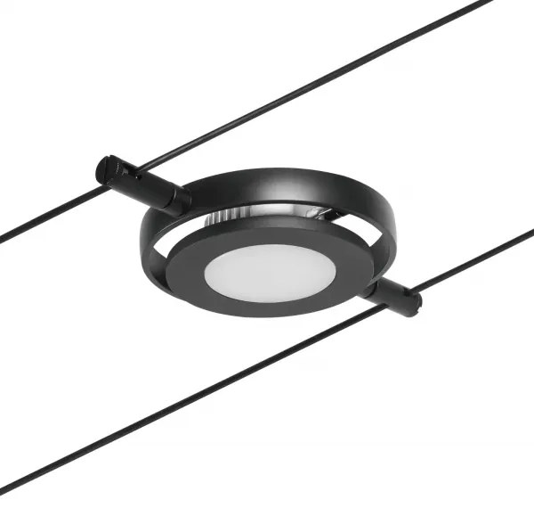 Paulmann 94418 - Set 5x LED 4,5W spot ROUNDMAC 230V negru