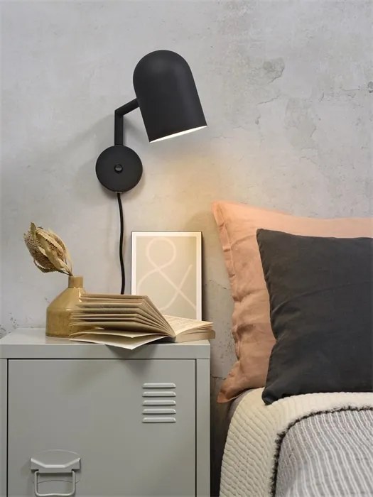 Aplica de perete design nordic Marseille black
