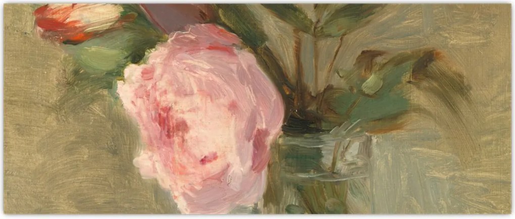 Tablou - Berthe Morisot, Peonies, reproducere (120x50 cm)