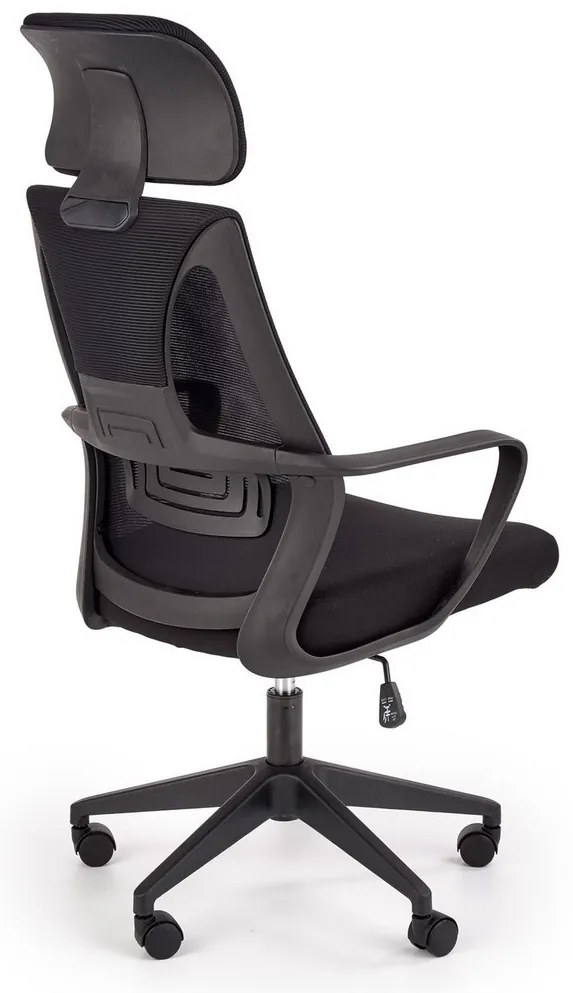 Scaun de birou Valdez, negru