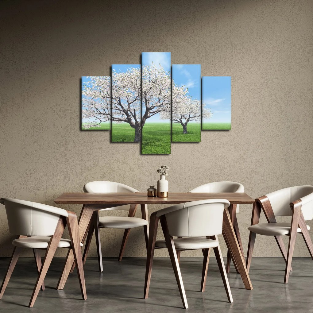 Tablou cu copaci (150x105 cm)