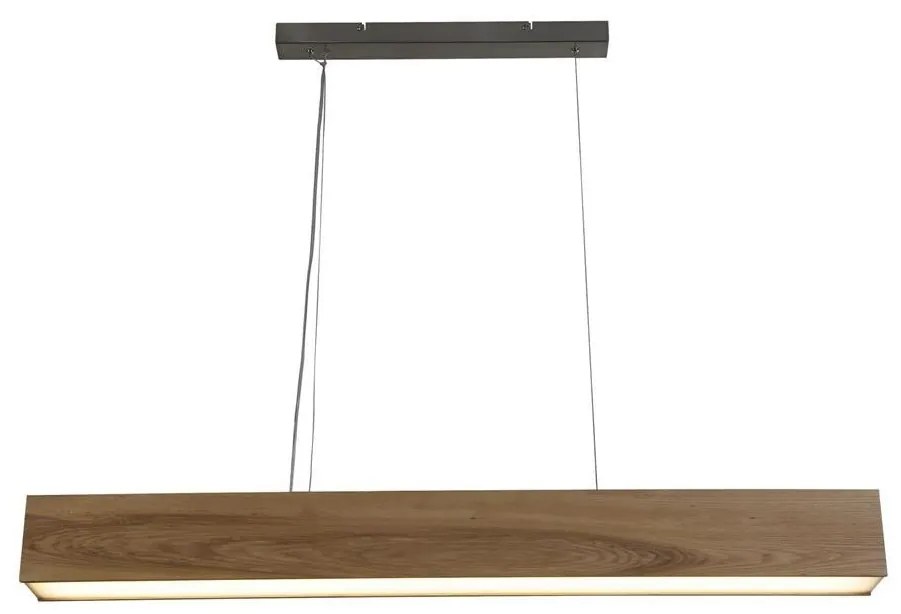 Lustra LED din lemn ideala pult sau masa bucatarie Ash