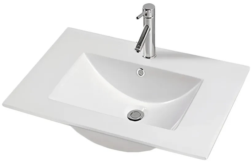 V952 - Lavoar cu design plat 18x81x46 cm