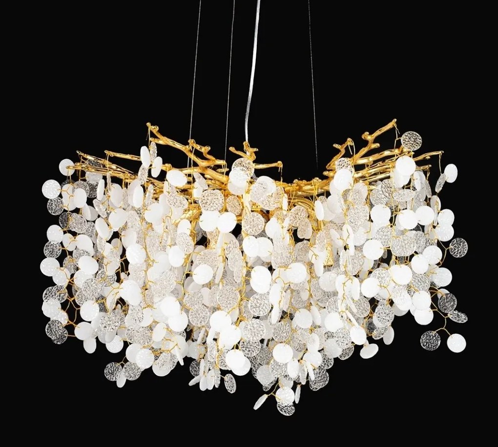 Lustra moderna design deosebit Tree Branches 80 gold
