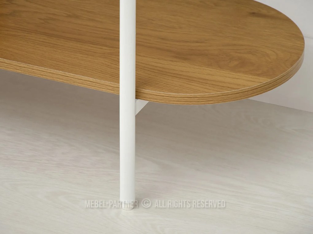 Raft Linde (stejar + alb). 1111369