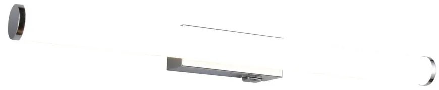 Aplică de perete argintiu-lucios LED Mattimo – Trio