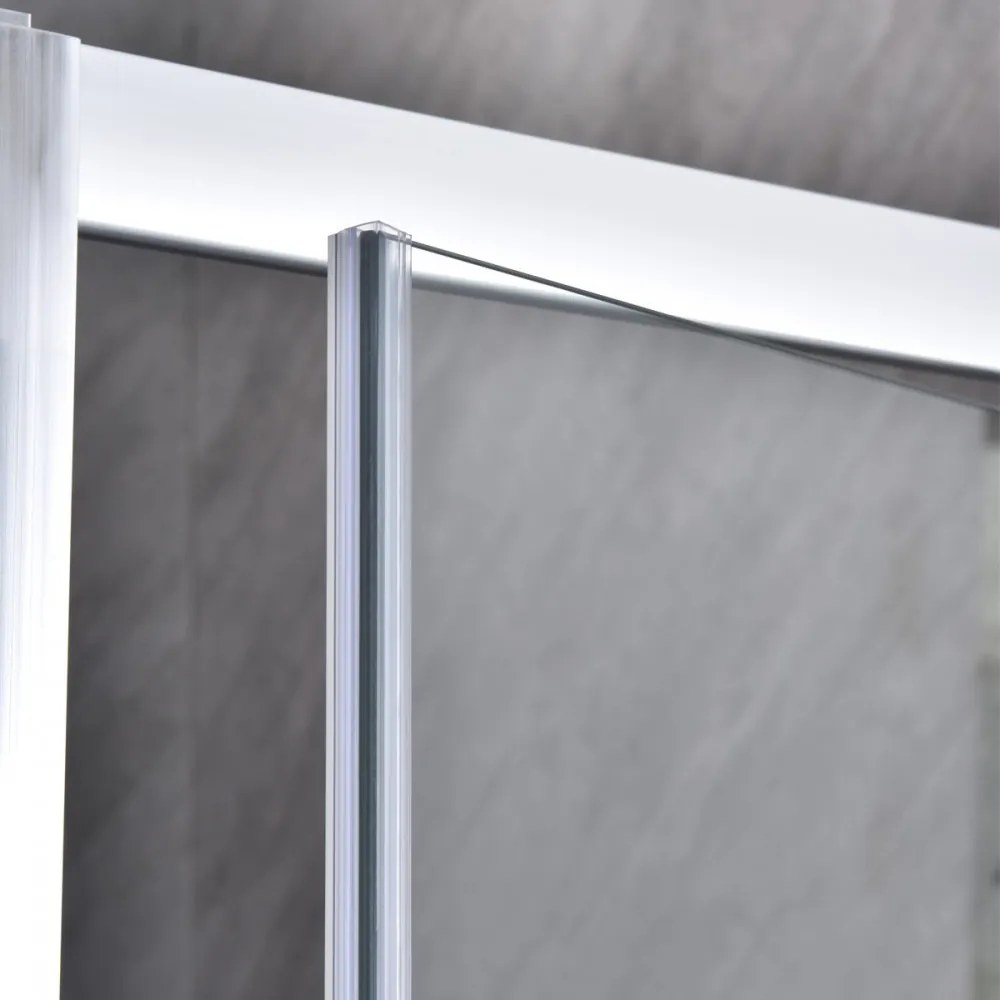 Ușă de duș reglabilă Flexi-S 76-91x185 cm
