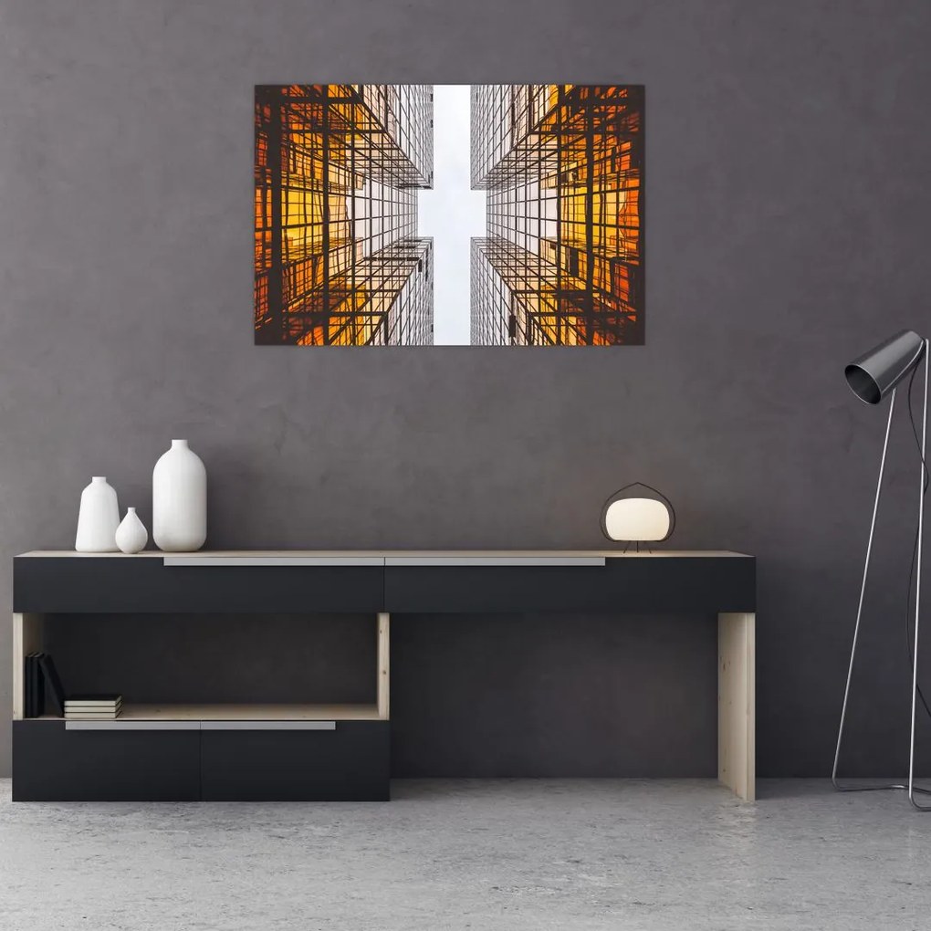 Tablou cu zgârie norii (90x60 cm)