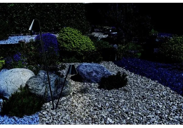 Lampă de exterior 1xGU10/20W/230V IP65 antracit Zambelis E281