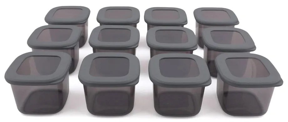 Recipiente 12 buc. din plastic pentru alimente – Hermia