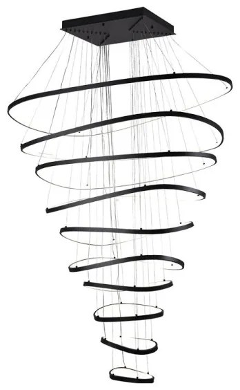 Lustră LED dimabilă aplicată LED/370W/230V 3000-6500K + telecomandă