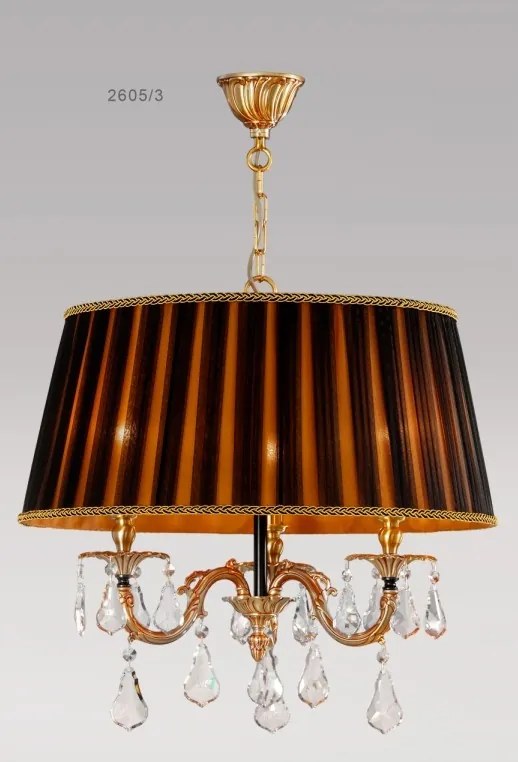 Lustra LUX cu cristale Asfour diametru 55cm Sandra 2605/3 Bejorama