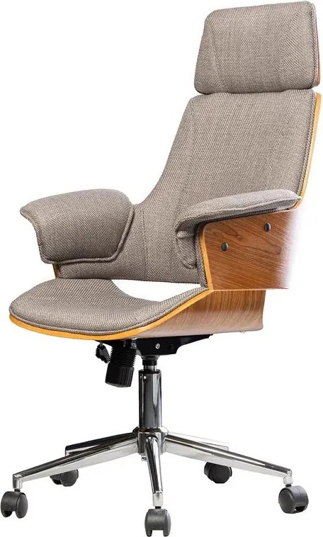 Scaun de birou pivotant Manhattan gri