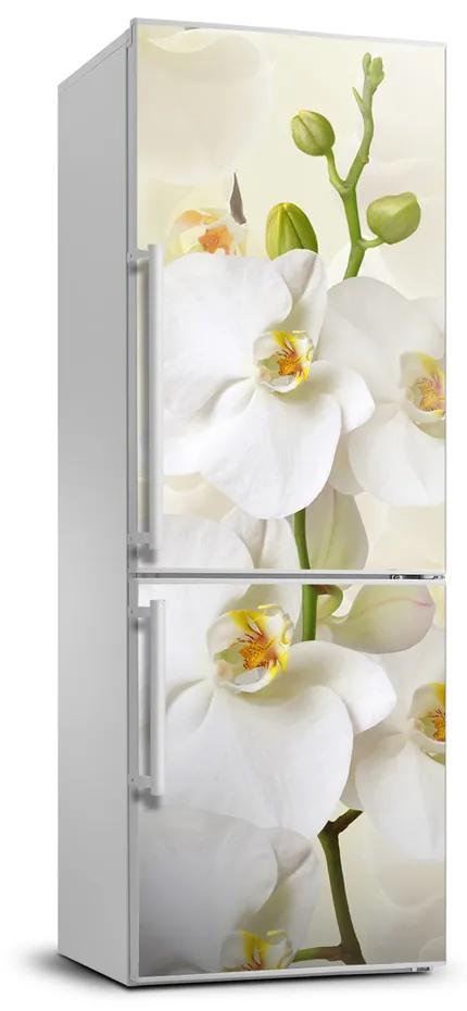 Autocolant pe frigider orhidee