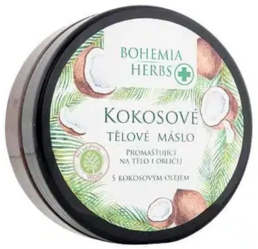 Bohemia Herbs Unt de corp cu ulei de nucă de cocos, 200 ml