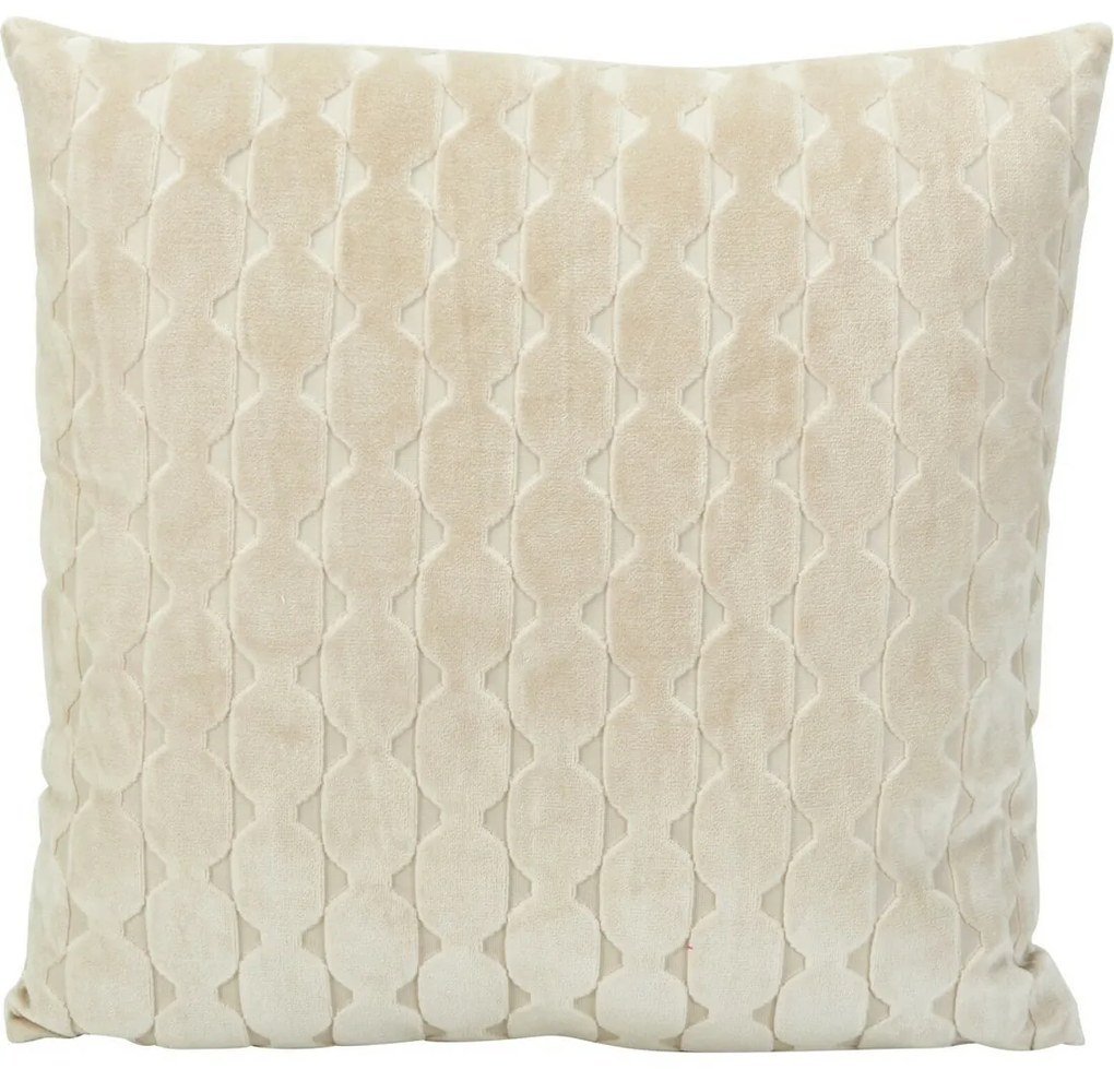 Perna Velvet crem, 45 x 45 cm