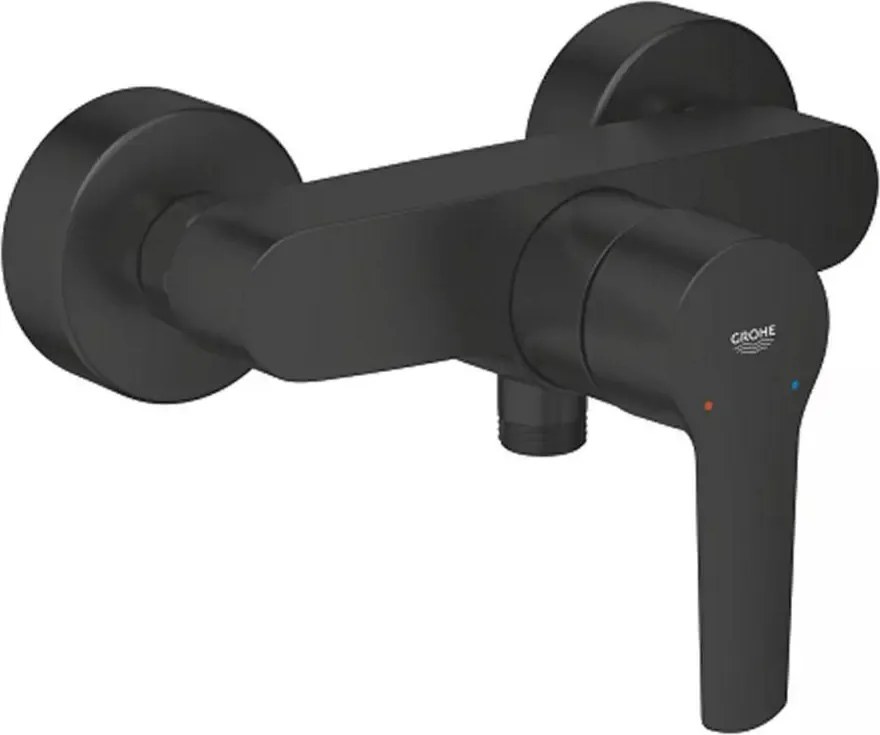 Baterie dus Grohe Start monocomanda finisaj negru mat